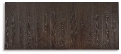 Burkhaus Dining Extension Table - Dark Brown Dining Table with Extensions modern furniture Contempo Furniture