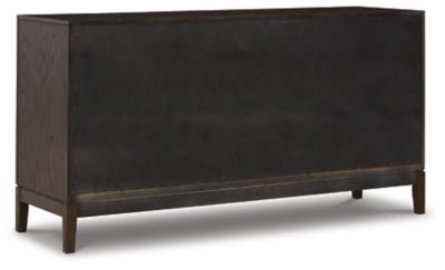Burkhaus Dining Server - Dark Brown Server modern furniture Contempo Furniture