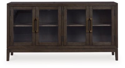 Burkhaus Dining Server - Dark Brown Server modern furniture Contempo Furniture
