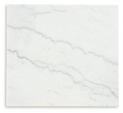 Burkhaus End Table - White End Table modern furniture Contempo Furniture
