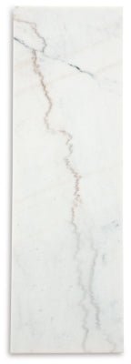Burkhaus Sofa Table - White Sofa Table modern furniture Contempo Furniture