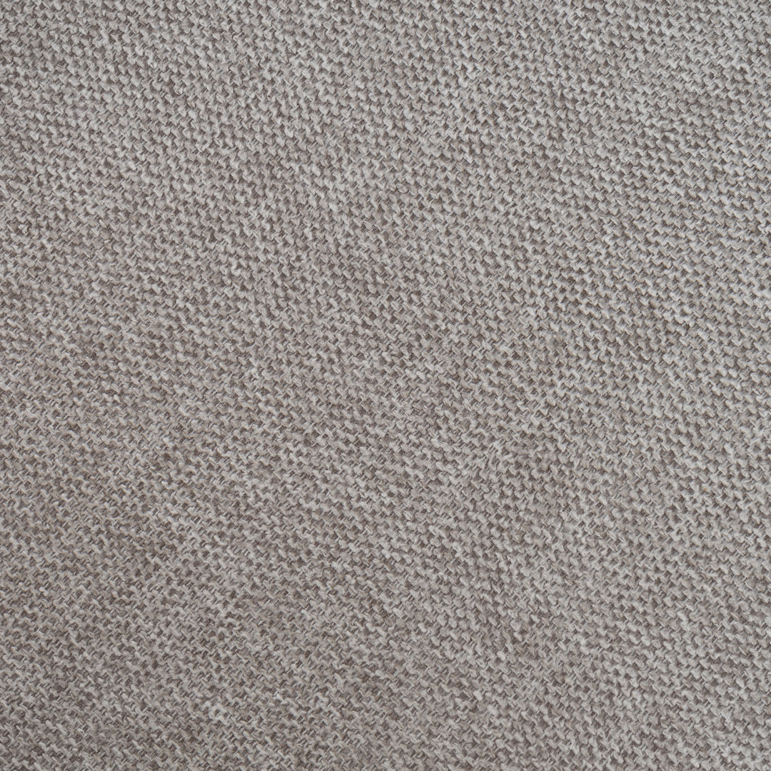 Burnham  Modern Light Grey & Brass Arm Dining Chair