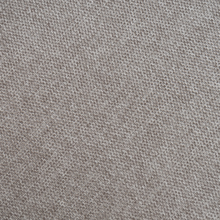 Burnham  Modern Light Grey & Brass Arm Dining Chair