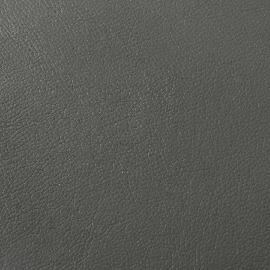 Buxton - Top Grain Leather Upholstered Loveseat - Graphite Stationary Loveseat modern furniture Contempo Furniture