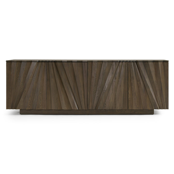Byer - Modern Grey Ash Veneer Buffet
