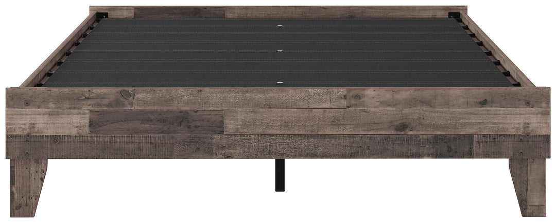 Neilsville - Queen Platform Bed - Multi Gray