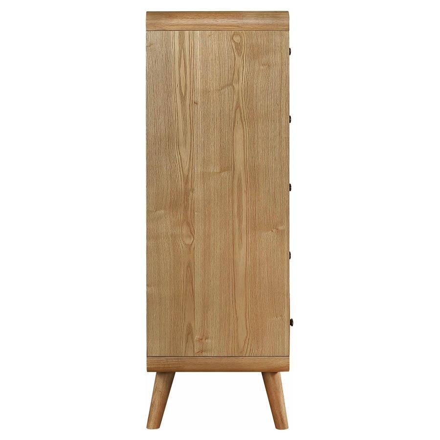 Robyn - 5-Drawer Bedroom Chest Of Drawers - Light Ash