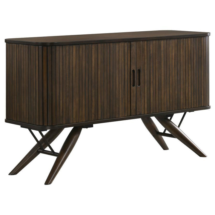 Coaster Furniture Wes - 2 Door Sideboard Buffet Storage Cabinet - Dark Walnut