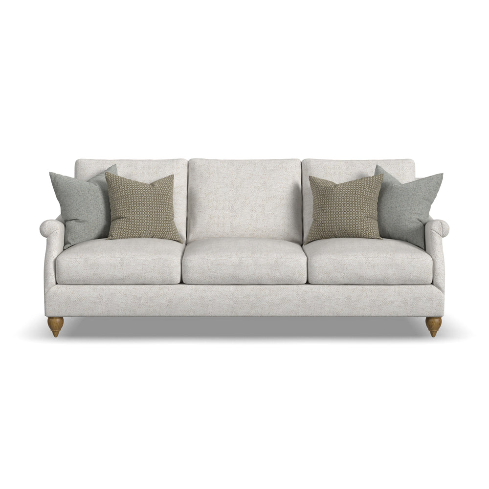 Flexsteel 7171-31 Veda  86" Sofa  White
