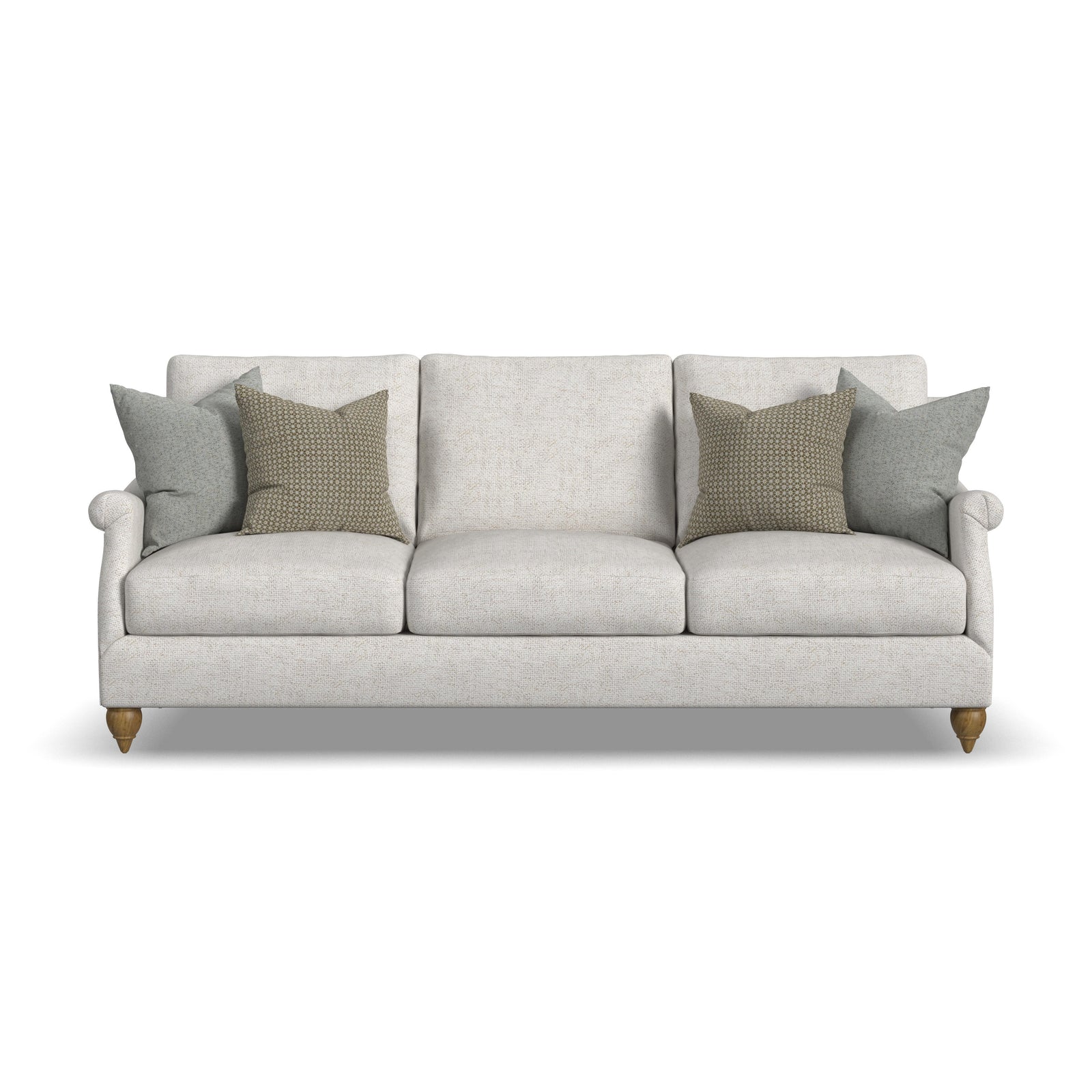 Flexsteel 7171-31 Veda  86" Sofa  White
