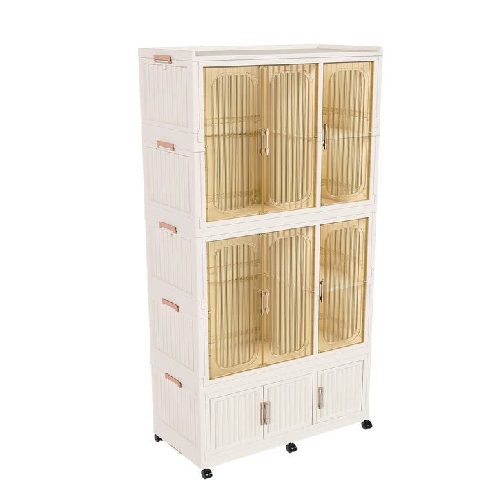 portable-wardrobe-closet-storage-organizer-for-clothes-clothes-dresser-9-magnetic-doors-9-cubes-2-hanging-rod-6-pcs-hangers-baby-wardrobe-storage-cabinet-white