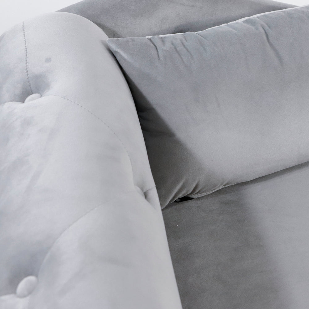 grey-velvet-lounge-chaise-with-storage-pillow-modern-upholstered-rolled-arm