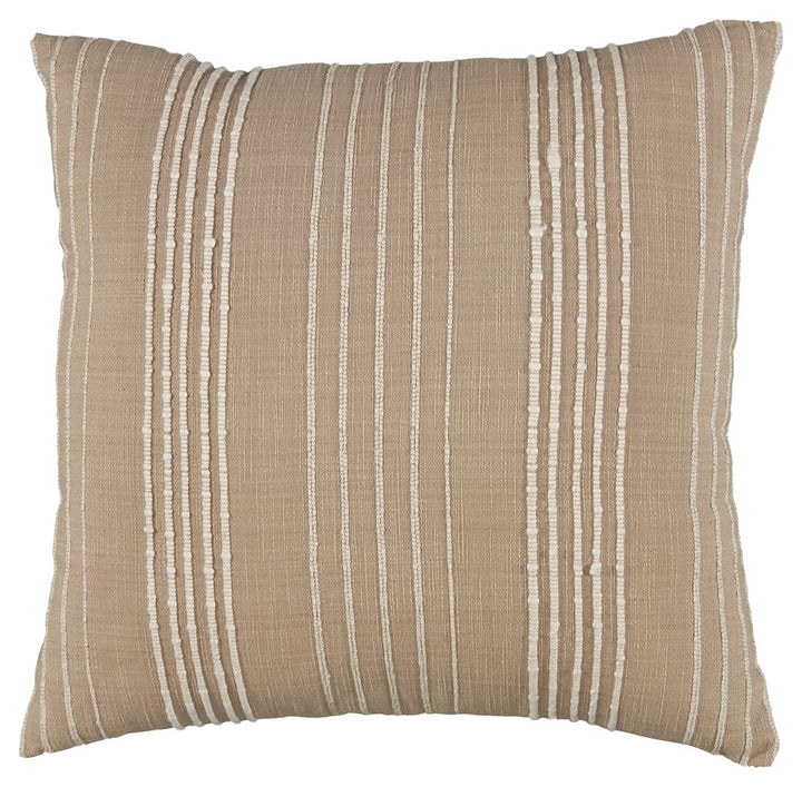 Benbert - Pillow (Set of 4) - Tan / White