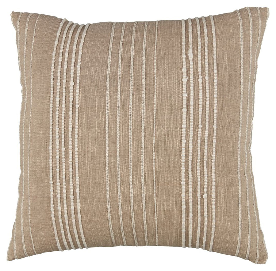 Benbert - Pillow (Set of 4) - Tan / White