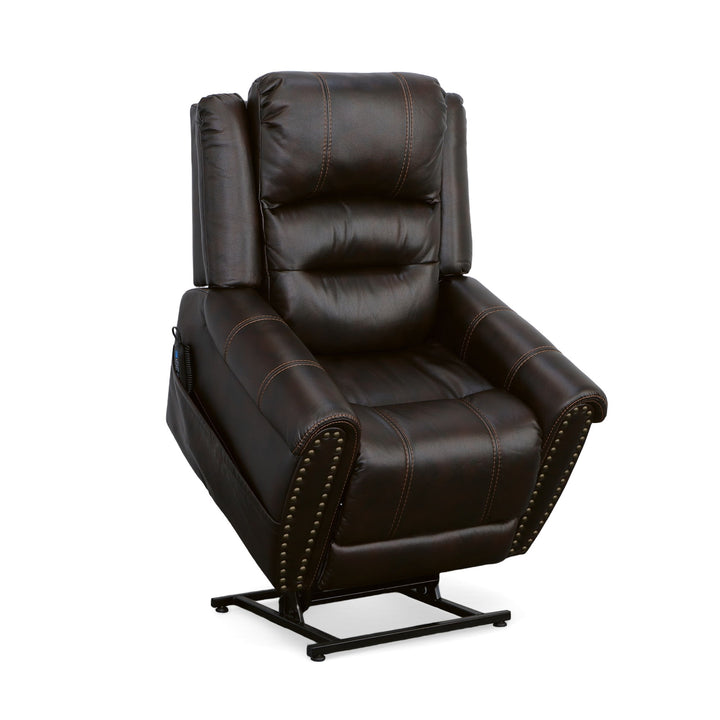 Oscar Fabric Power Lift Recliner with Right
