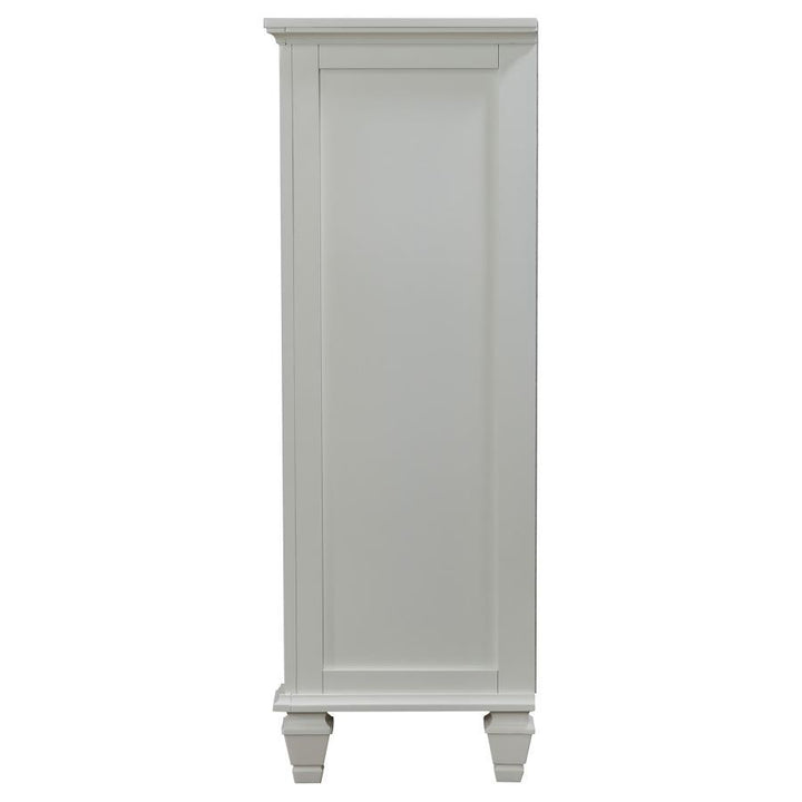 Sandy Beach - 5-Drawer Bedroom Chest - Cream White
