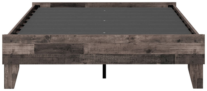 Neilsville - Full Platform Bed - Multi Gray