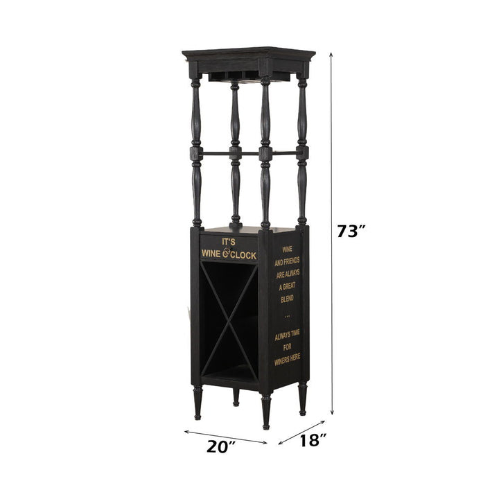 Anthony - Wine Cabinet - Black