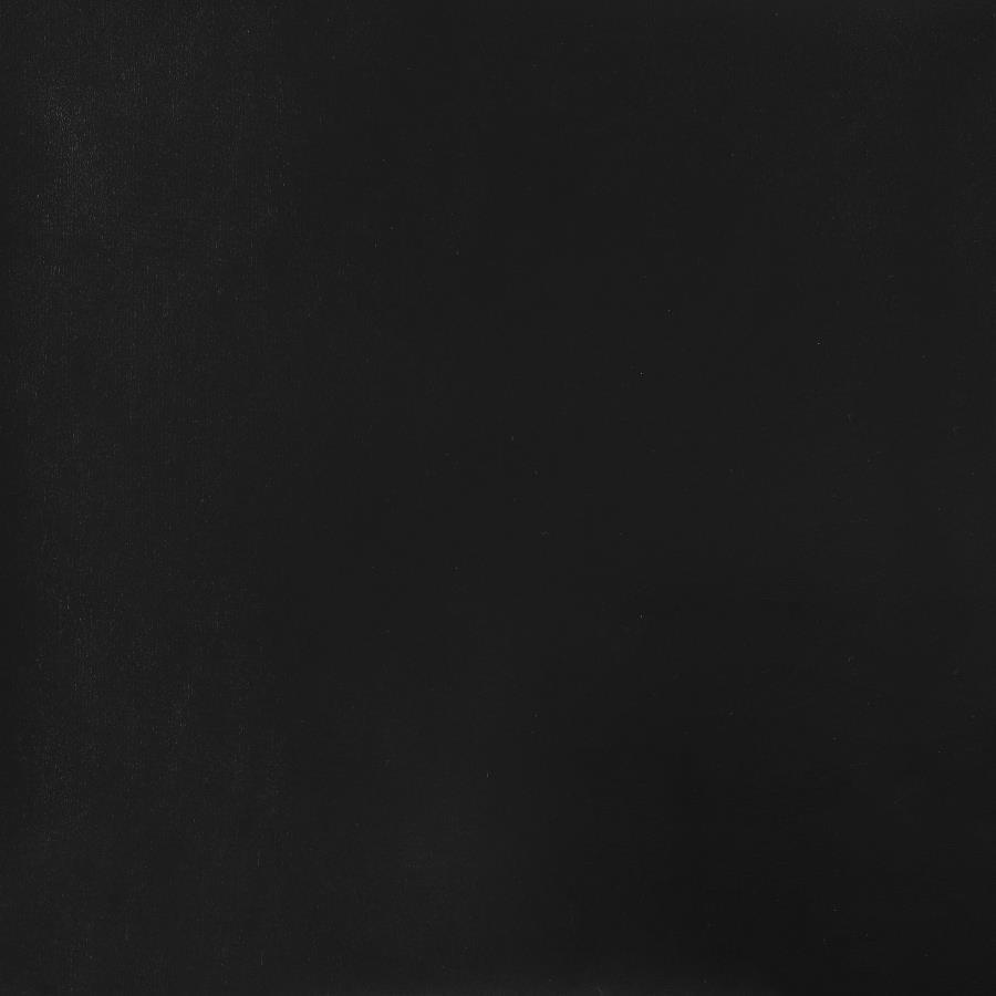 Retro - 5 Piece Oval Dining Table Set - White And Black