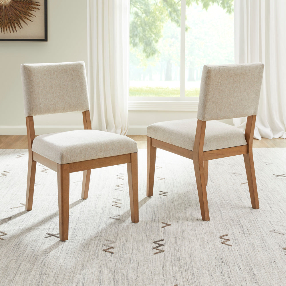Millwork Pair of Dining Chairs