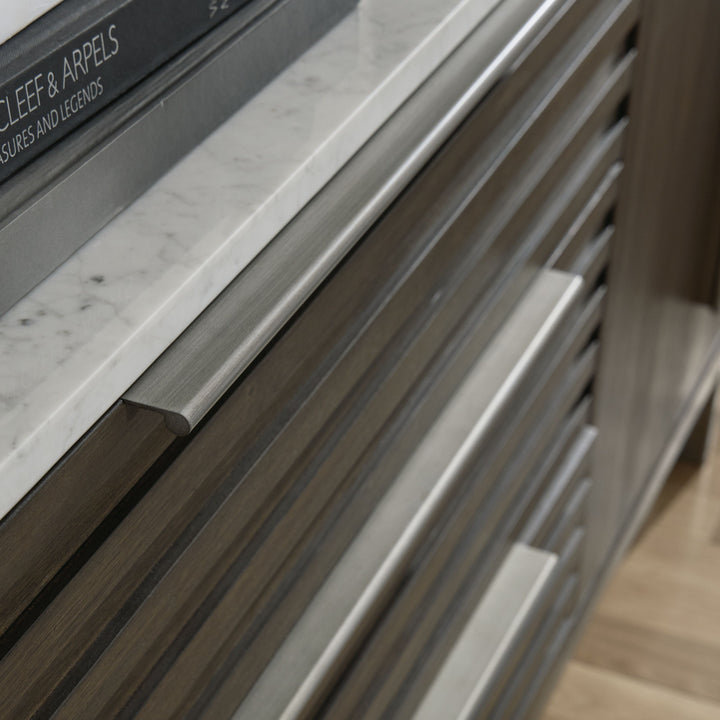 Arkenton - Dresser - Grayish Brown / White