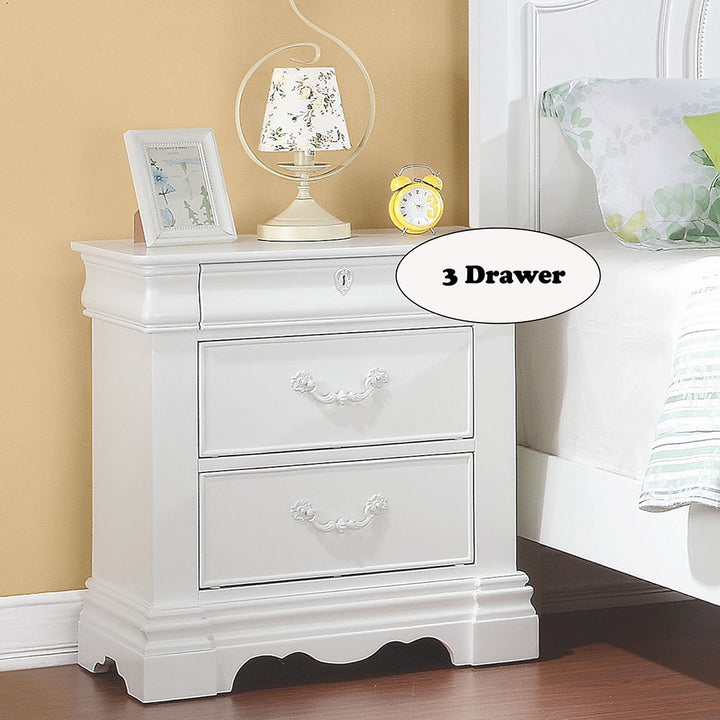Estrella - Nightstand - White