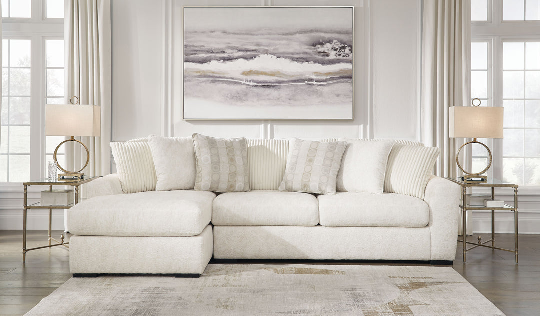 Chessington - 2-Piece Sectional With Laf Corner Chaise - Ivory by Ashley Furniture product image