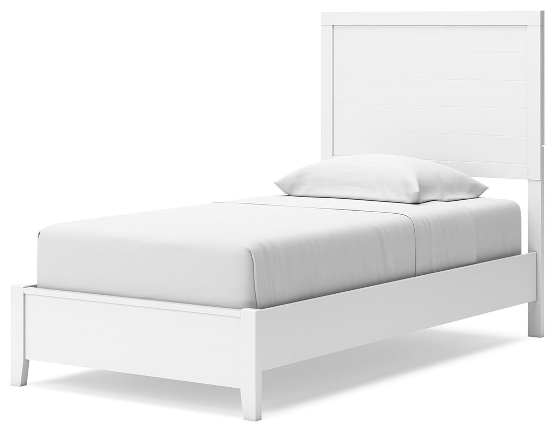 Binterglen - Twin Panel Bed - White by Ashley Furniture product image
