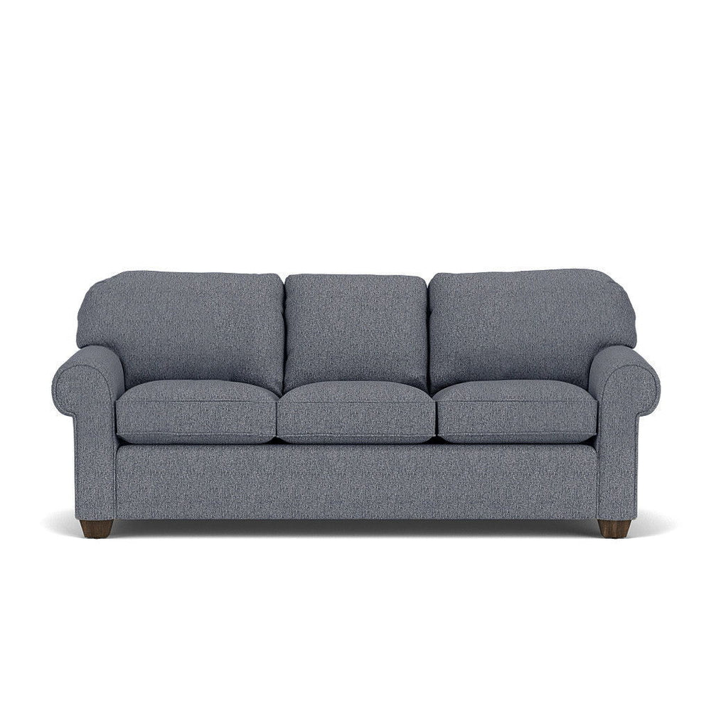 Flexsteel 5535-31 Thornton  Fabric Sofa  Dark Gray