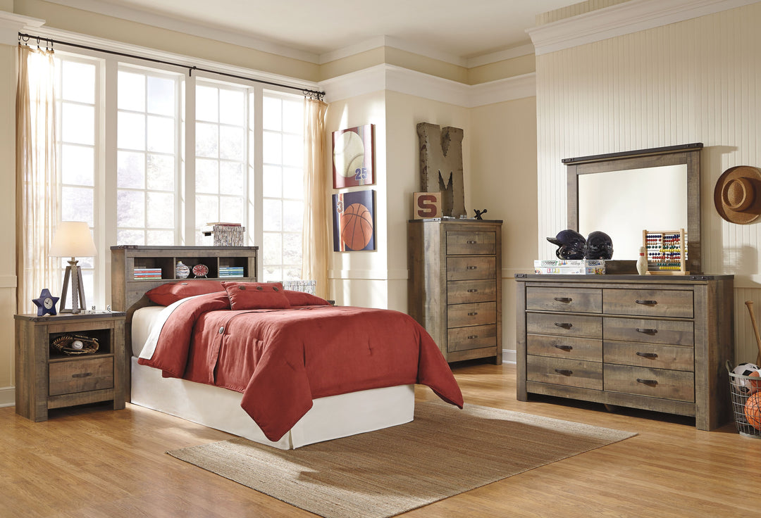 ashley-furniture-b446-63-trinell-bookcase-headboard