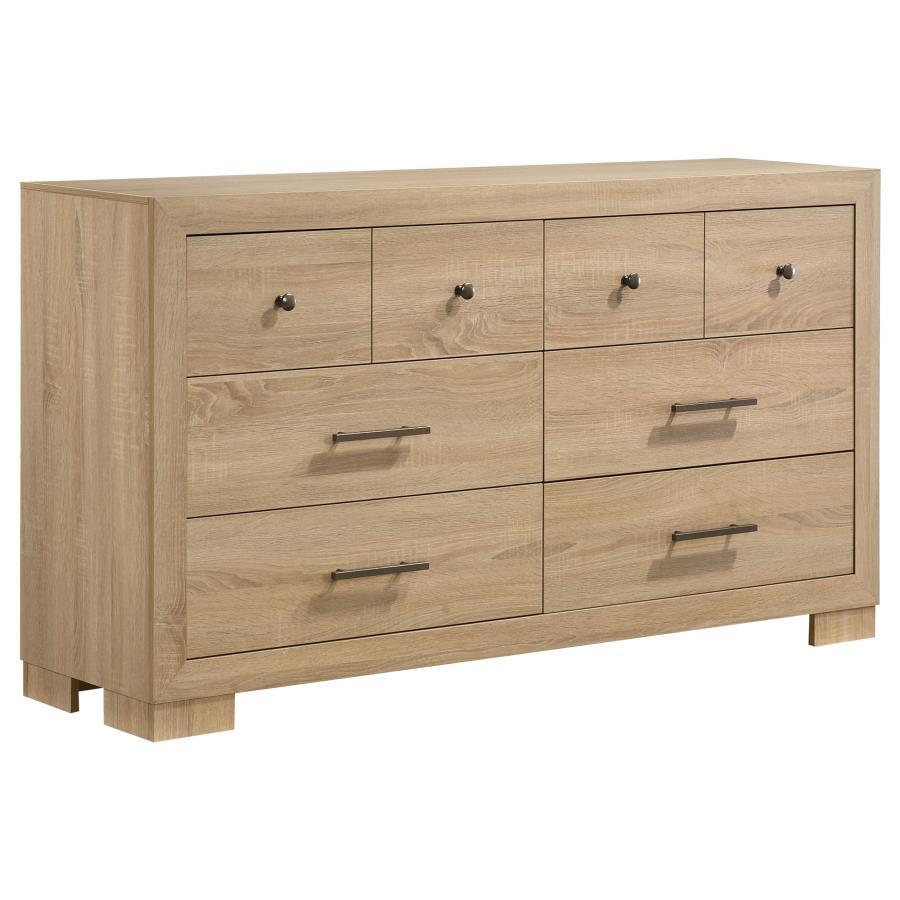 Coaster Furniture Arielle - 6-Drawer Bedroom Dresser Cabinet - Light Oak