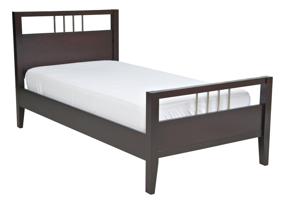 Modus Furniture Nv23F5 Nevis Wood Platform Bed In Espresso
