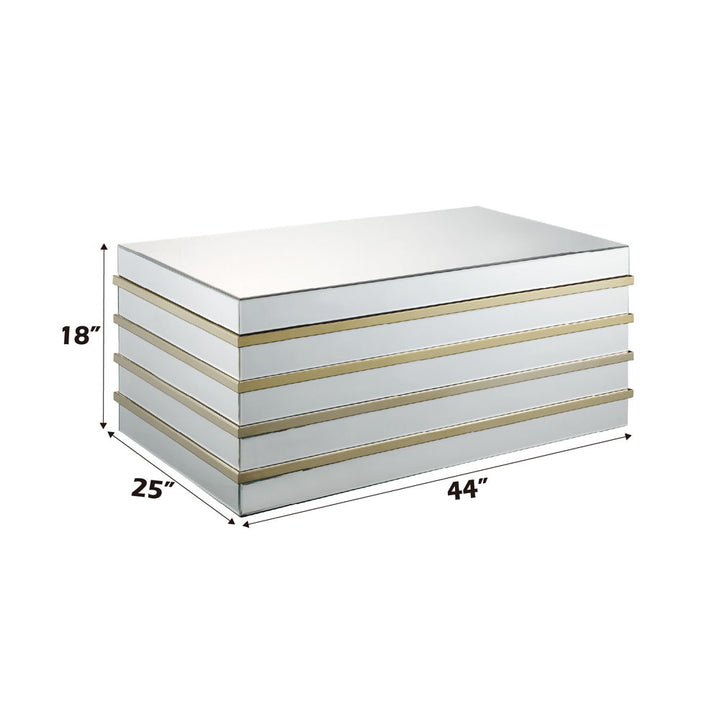 Dominic - Coffee Table - Mirrored