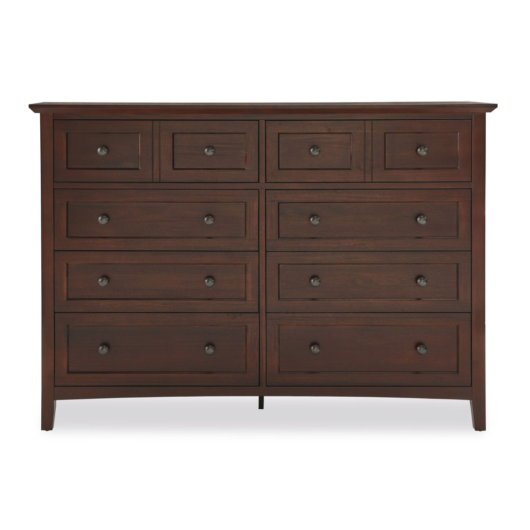 Modus Furniture 4N3582A Paragon Eight Drawer Dresser In Truffle 2024