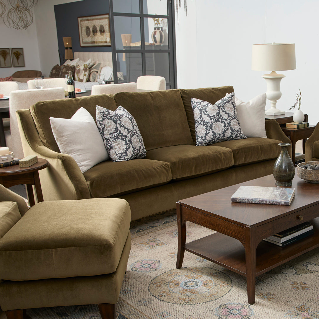 Flexsteel 7823-31 Gianna  Sofa  Dark Brown