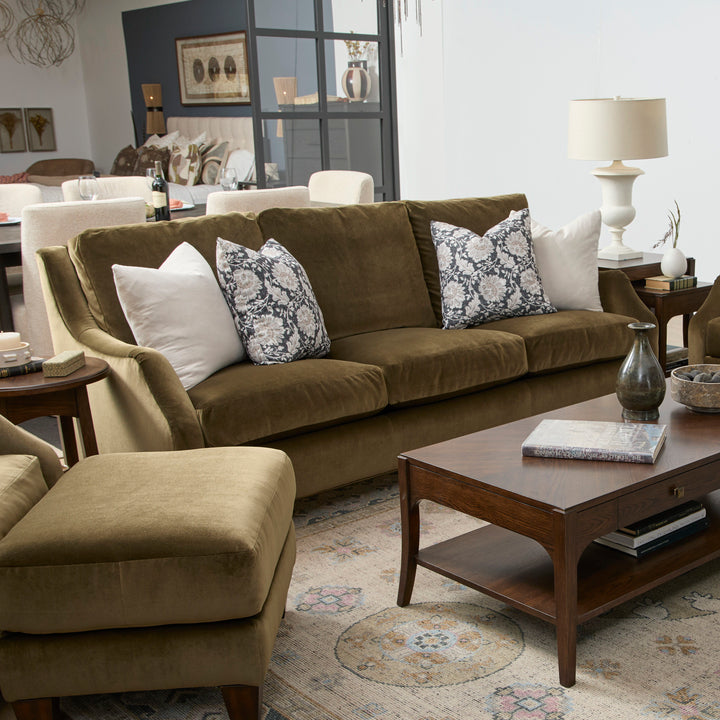 Flexsteel 7823-31 Gianna  Sofa  Dark Brown