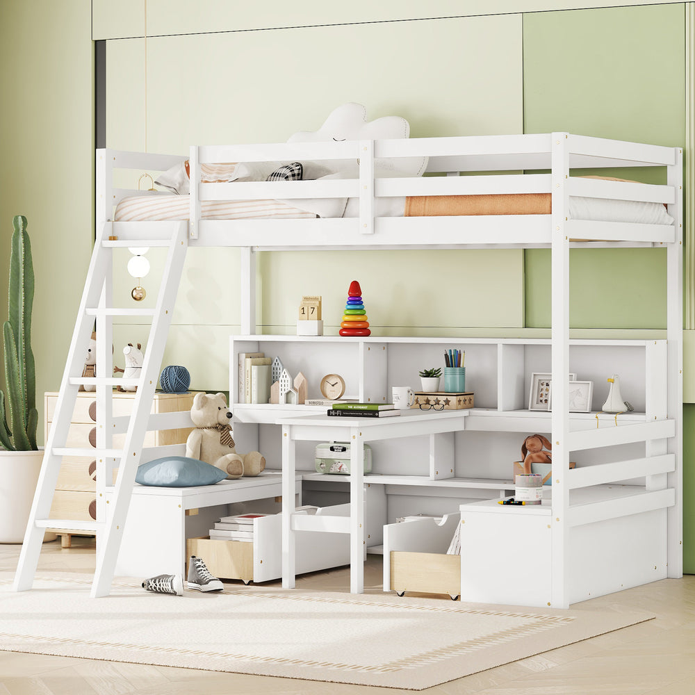 twin-loft-bed-with-storage-shelves-drawers-seat-and-desk-white-color