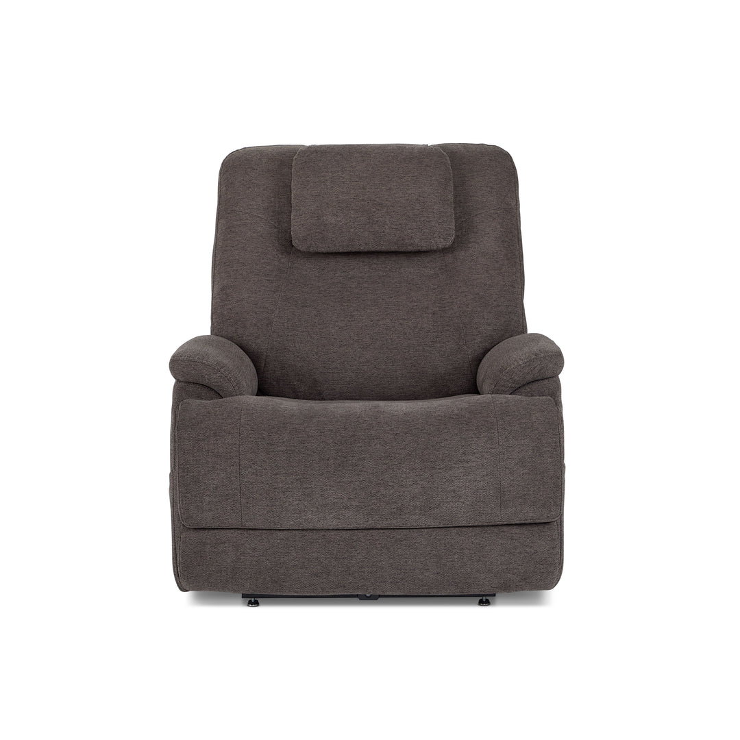 Flexsteel 1092-55P5-35804 Zecliner Model 2+  Power Lift Recliner With Power Headrest, Lumbar, Heat & Massage  Umber