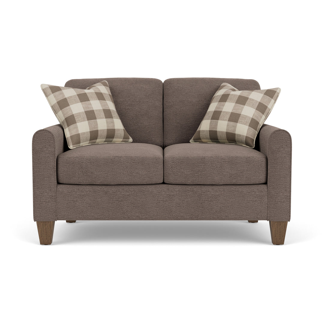 Moxy  Loveseat Fabric  Brown