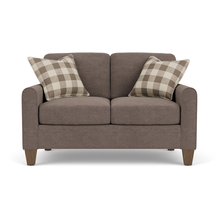 Moxy  Loveseat Fabric  Brown