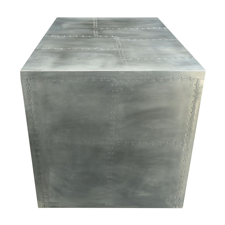 Brancaster - Executive Writing Desk - Aluminum