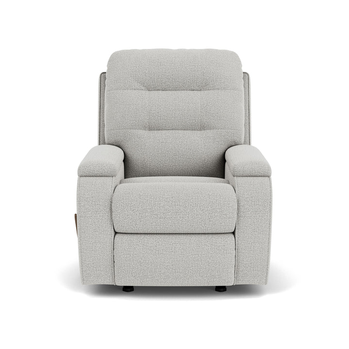 Kerrie Swivel Gliding Recliner White