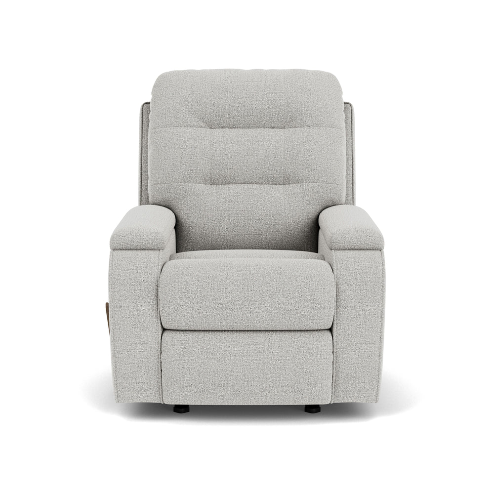 Kerrie Swivel Gliding Recliner White
