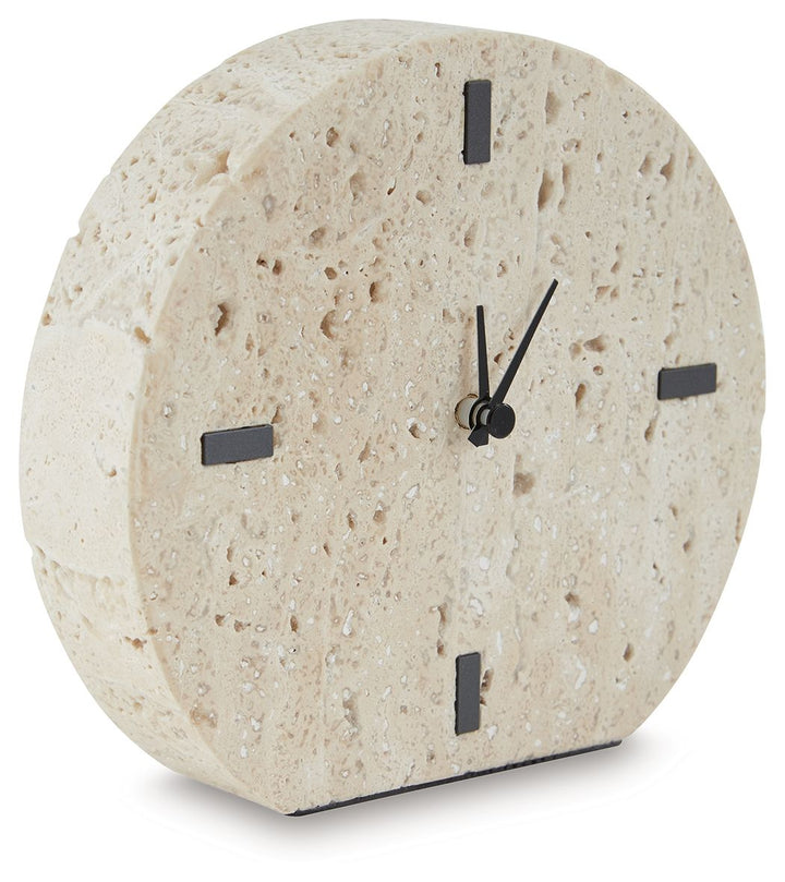 Donfordson - Table Clock (Set of 2) - Beige