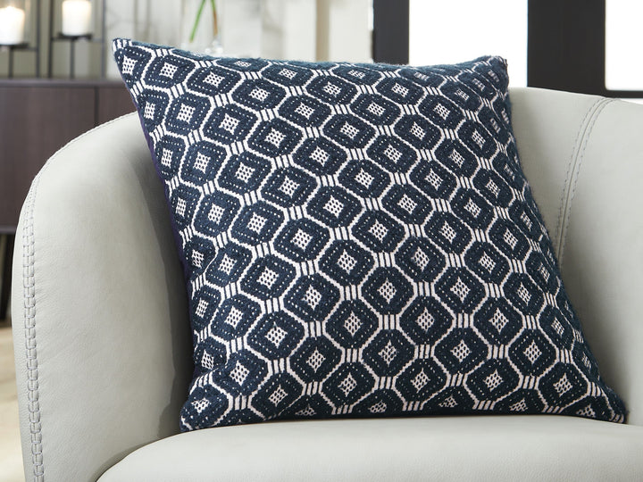 Abra - Pillow (Set of 4) - Black / Ivory by Ashley Furniture product image
