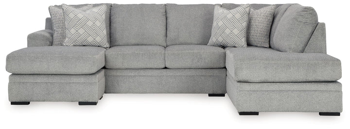 Casselbury - 2-Piece Sectional With Raf Corner Chaise - Cement by Ashley Furniture product image