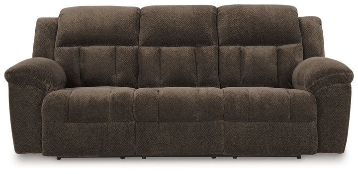Frohn - Reclining Sofa - Chocolate