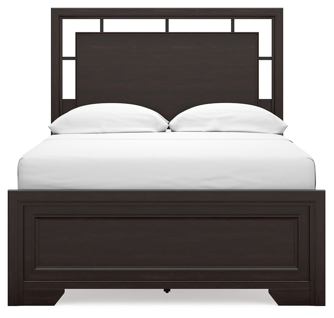 Covetown - Full Panel Bed - Dark Brown by Ashley Furniture product image
