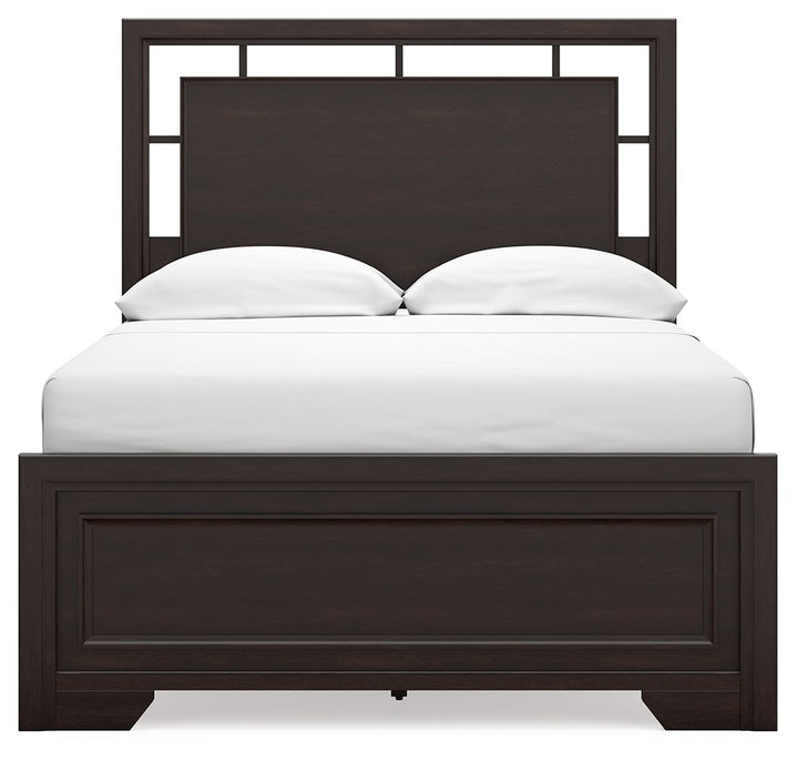 Covetown - Full Panel Bed - Dark Brown by Ashley Furniture product image