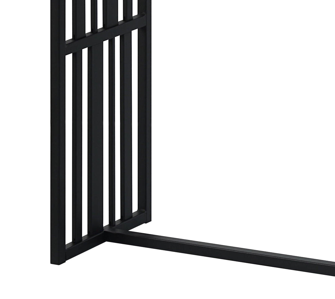 Zudora - Sofa Table - Black / Oak